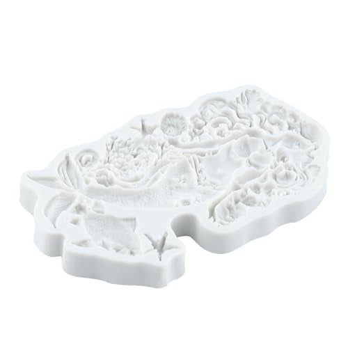 Starfish Mermaid Fondant Silicone Mold for Cake & Candy Decoration