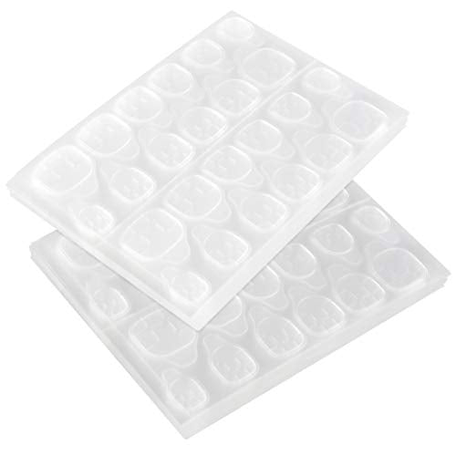 Wobe Nail Adhesive Tabs Jelly Glue Sticker for Press On Nails 600pcs