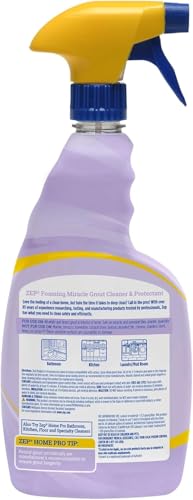 Zep Miracle Grout Cleaner & Multi-Purpose Bathroom Cleaner Bundle - 32 Fl Oz