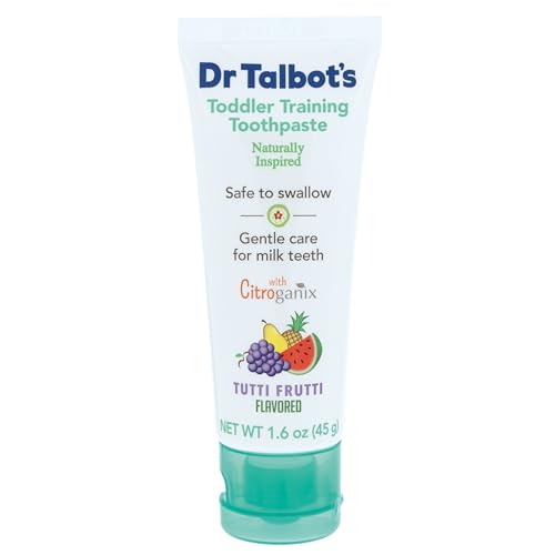Dr. Talbot's Toddler Training Toothpaste - Fluoride-Free Tutti Frutti