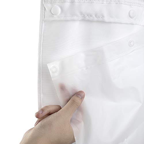 River Dream Waterproof Shower Curtain Liner Replacement - 70x54