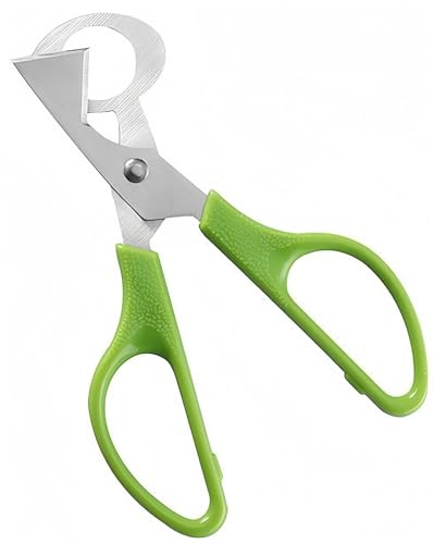 LIUSM Green Quail Egg Cutter Shears - 2 Pack Kitchen Tool