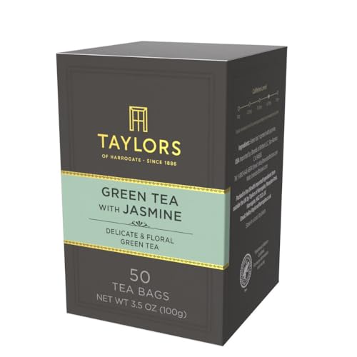Taylors of Harrogate Jasmine Green Tea, 50 Tea Bags