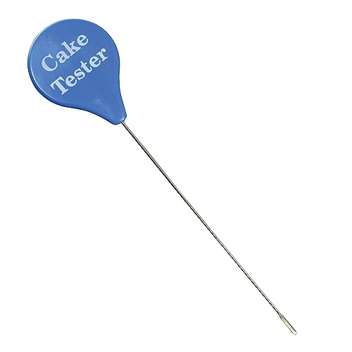 R&M CybrTrayd Silver Cake Tester with Plastic Holder