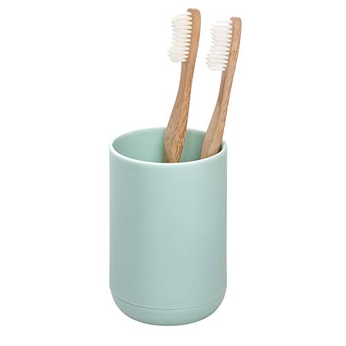 iDesign Cade Soft Aqua Toothbrush Holder - Durable & Stylish