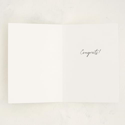 Minted Gold Foil Congratulations Card - 5x7 with Envelope