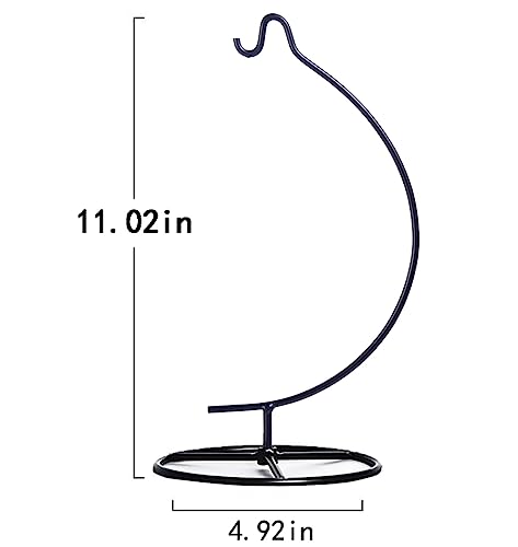 Maibloln Moon Mini Ornament Display Stand - 11-Inch Iron Hanger
