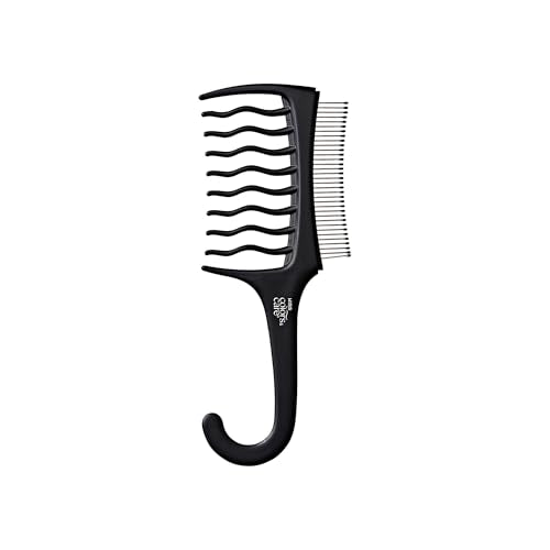 Kiss Colors & Care 2-in-1 Dual-Sided Detangling Wig Comb & Metal Bristles