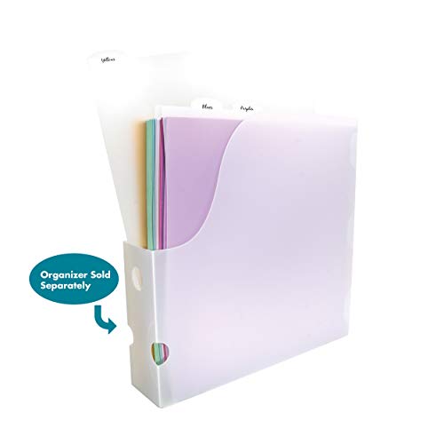 Storage Studios 3-Pack Tabbed Dividers with Labels, 12.25 x 12.88 Inches