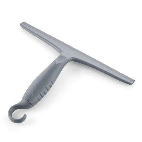 Full Circle Clean Ocean Squeegee - Gray Sustainable Shower & Window Tool