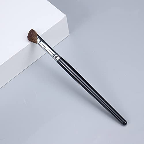 Ksvsonrvi Sickle Shape Eyeshadow & Nose Contour Brush Soft Pony Hair