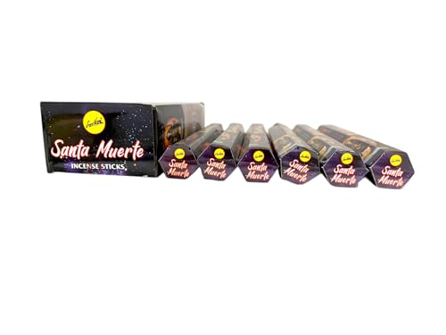 Sreevani Santa Muerte Black Incense Sticks - 120 Count