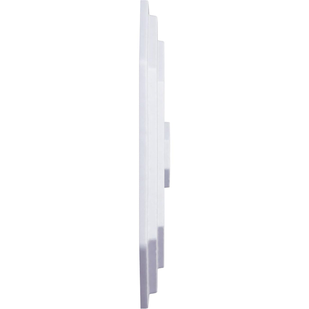 25 1/4"W x 17 1/4"H x 1 3/4"P Felix Ceiling Medallion