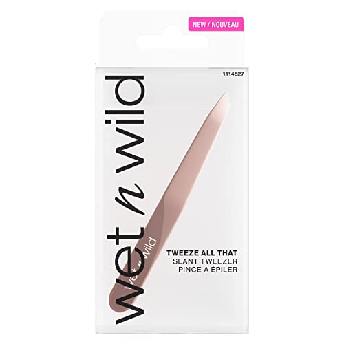 wet n wild Precision Eyebrow Tweezers Stainless Steel 2-Pack