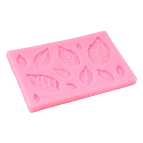 Rose Leaf Silicone Fondant Mold for Cake Decorating & Crafts