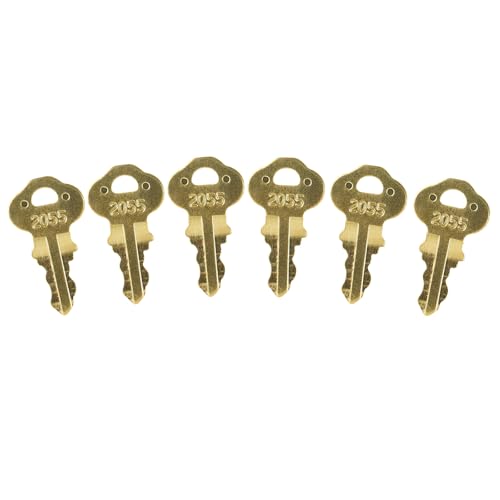 2055 Toilet Paper Dispenser Key Replacement - 6 Pack for Braley