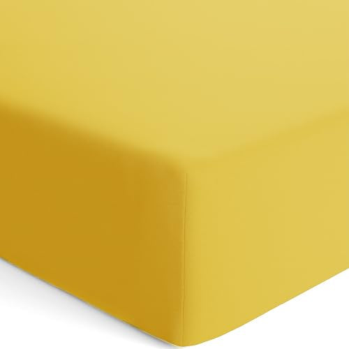Natemia Organic Cotton Crib Sheet - Sunshine - Soft Jersey Knit 28"x52"
