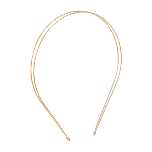 Mabor Gold Double Headband - Minimalist Aluminum Alloy Hair Accessory