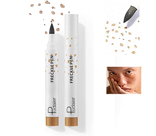 AKARY Faux Freckle Pen Waterproof Long Lasting Natural Spot Makeup Light Brown