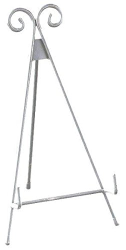 TRIPAR 13" Decorative Metal Picture Easel - Sturdy Tabletop Display