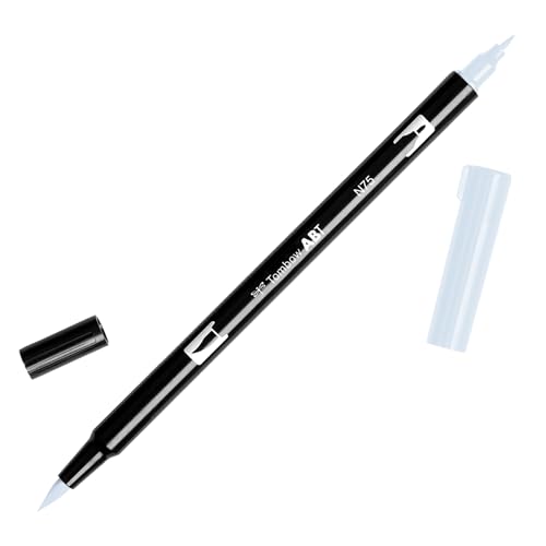Tombow Dual Brush Pen Art Marker, Cool Gray 3 (N75)