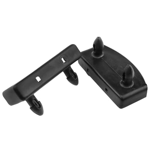 20PCS Black Plastic Bed Slat End Caps for Stability & Protection