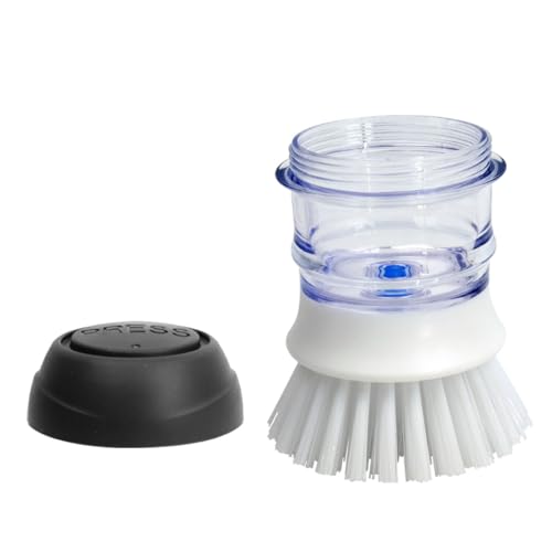 CELOX Dish Brush with Soap Dispenser - 3-in-1 Kitchen Cleaner