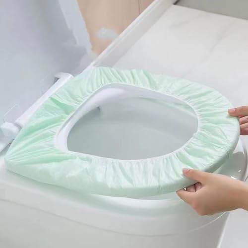 GAOGAO Green Disposable Non-Woven Toilet Seat Cover 2-Layer Waterproof Travel Pack
