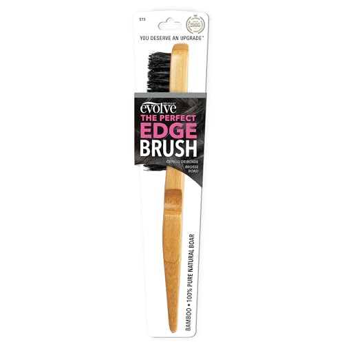 Evolve Perfect Edge Brush with 100% Pure Boar Bristles
