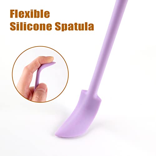 Barsone 6-Piece Silicone Mini Jar Spatula Set - Color #4
