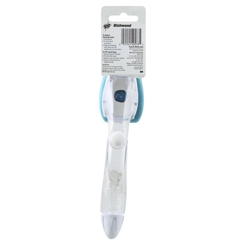 Scotch-Brite Non-Scratch Dishwand, 1 Count (Pack of 2) for Kitchen & Household Cleaning