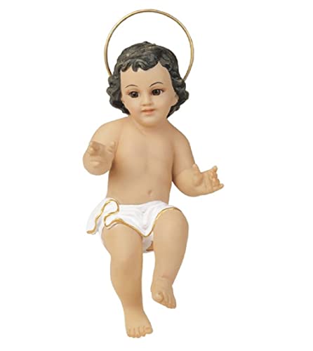 9-Inch Baby Jesus Religious Figurine - Holy Decor for Home or Office