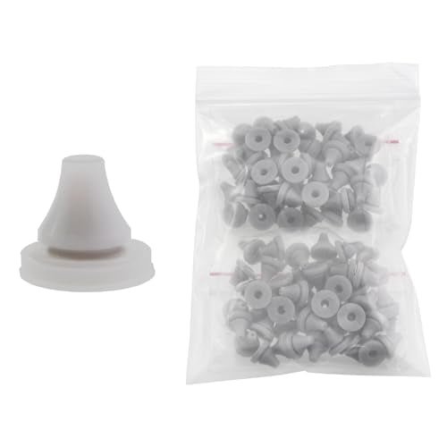 100PCS Silicone Shower Head Replacement Nozzles, Universal 7.6x8mm Tip