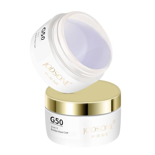 JODSONE 3-in-1 Clear Builder Gel 15g - Nail Strengthening Base & Thickening Solution