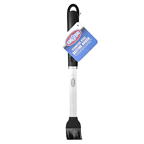 Kingsford 16-Inch Stainless Steel Basting Brush with Non-Slip Grip