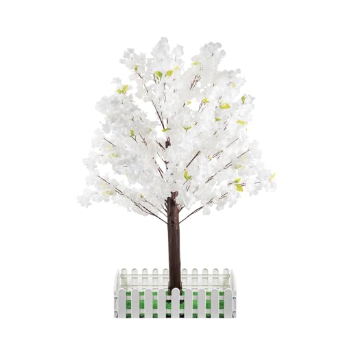 Artificial Cherry Blossom Tree - Handmade Indoor & Outdoor Decor, 4-7ft Sizes