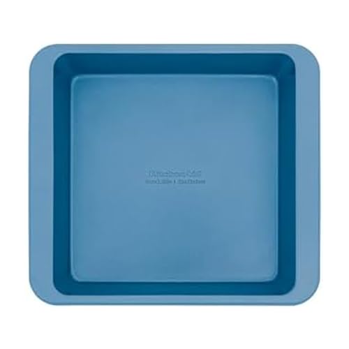 KitchenAid 9-Inch Square Cake Pan, Nonstick Aluminized Steel, Blue Velvet