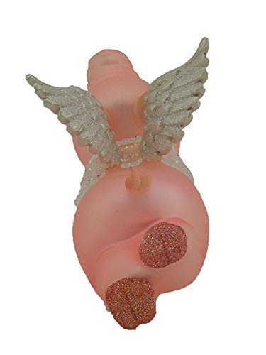 Noble Gems Flying Pig Glass Christmas Ornament - Kurt Adler