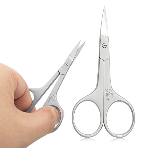 ROUSE Professional Stainless Steel Cuticle Scissors & Grooming Tool