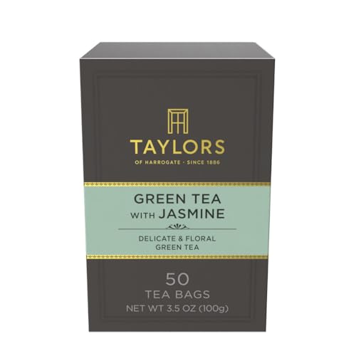 Taylors of Harrogate Jasmine Green Tea, 50 Tea Bags