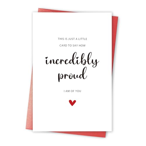 Incredibly Proud of You Greeting Card (PM-08-72) - Graduation & Promotion