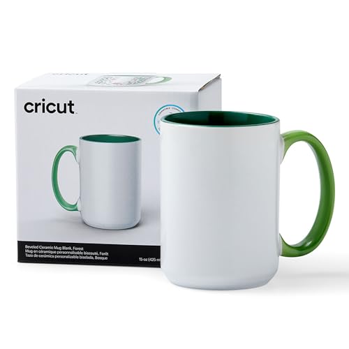 Cricut Forest 15 oz Beveled Mug Blank - Infusible Ink Compatible