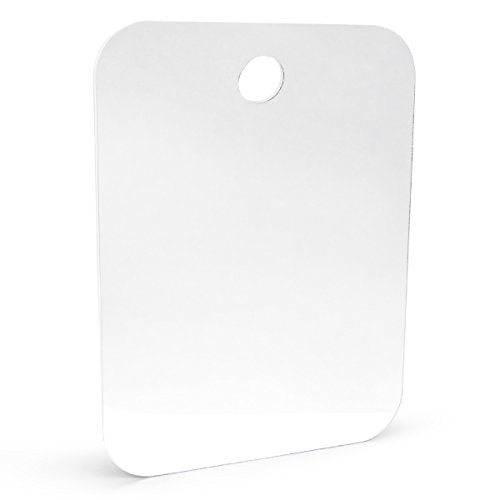 QSHAVE Fogless Shower Mirror - Shatterproof Bathroom Shaving Mirror