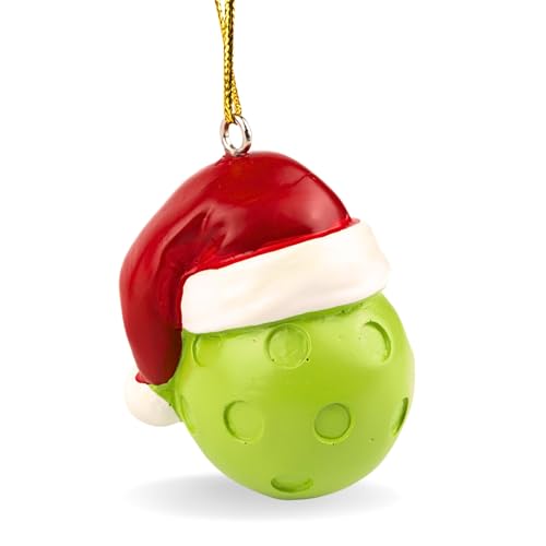 Pickleball Christmas Ornament - Festive 2.5 Inch Holiday Decor
