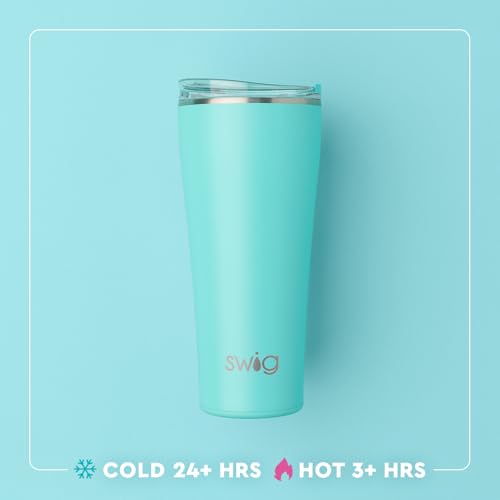 32oz Insulated Travel Tumbler with Lid - Palm Royale Pattern