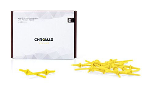 Noctua NA-SAV2 chromax Yellow Anti-Vibration Fan Mounting Kit - 20 pcs
