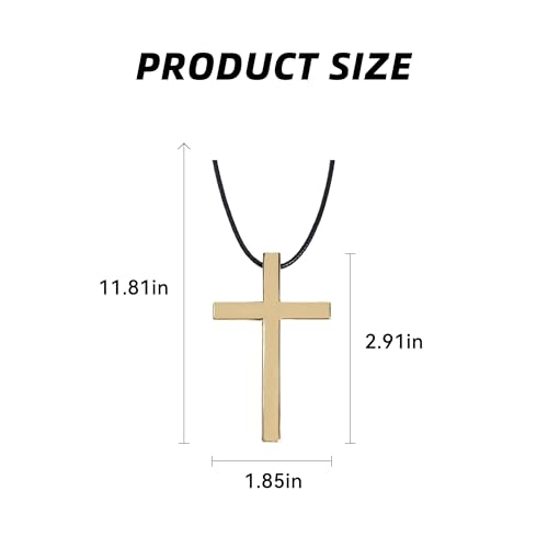 Cross Pendant for Car Rear View Mirror | Durable Alloy Charm