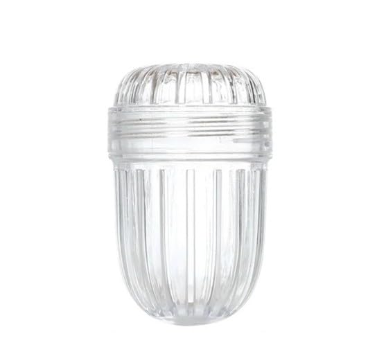 Clear Tea Infuser Ball - Durable Plastic Mesh Strainer for Loose Tea