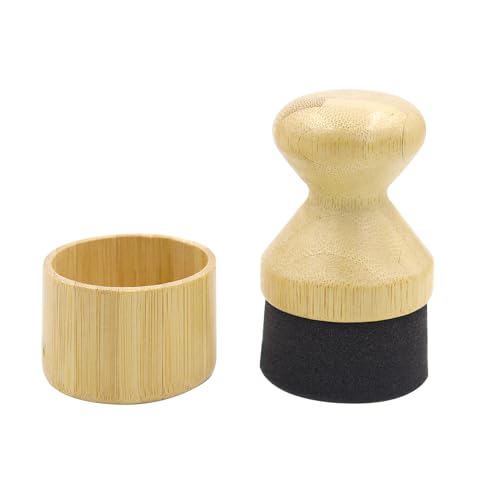 1 Pcs Wooden Cutting Board Oil Applicator with Lid - Wax Brush for Maintenance