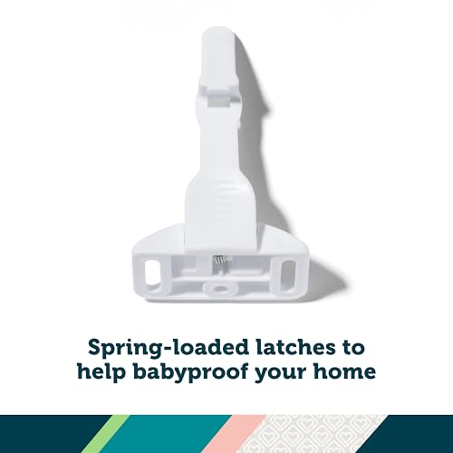 Safety 1st Spring-Loaded Cabinet and Drawer Latches, 10 Pack